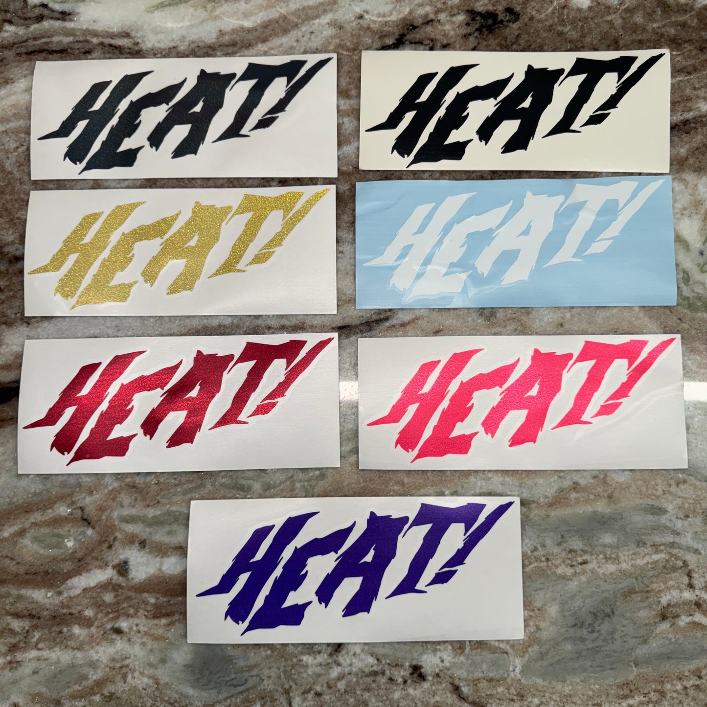 Heat! Diecut Sticker