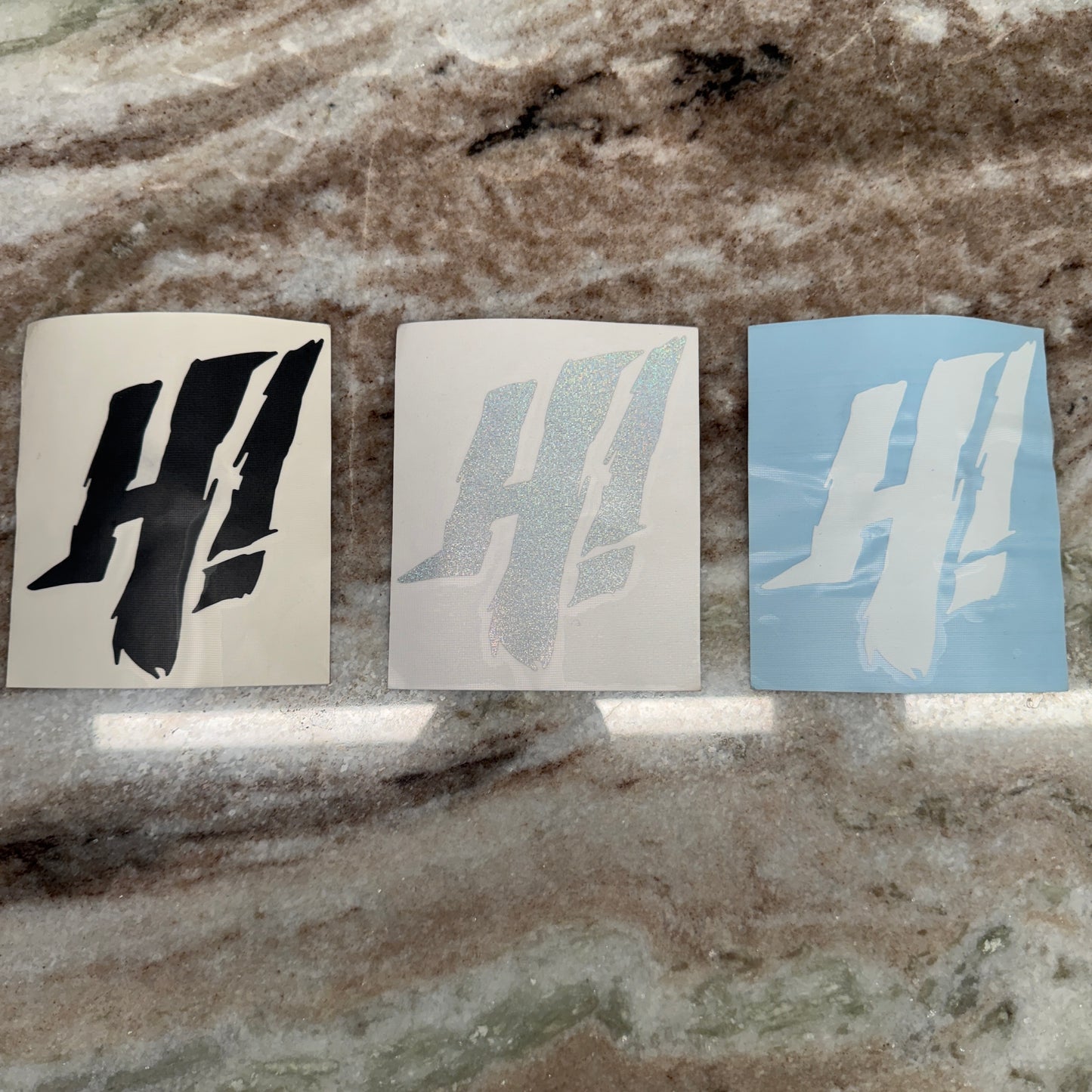 H! Diecut Sticker