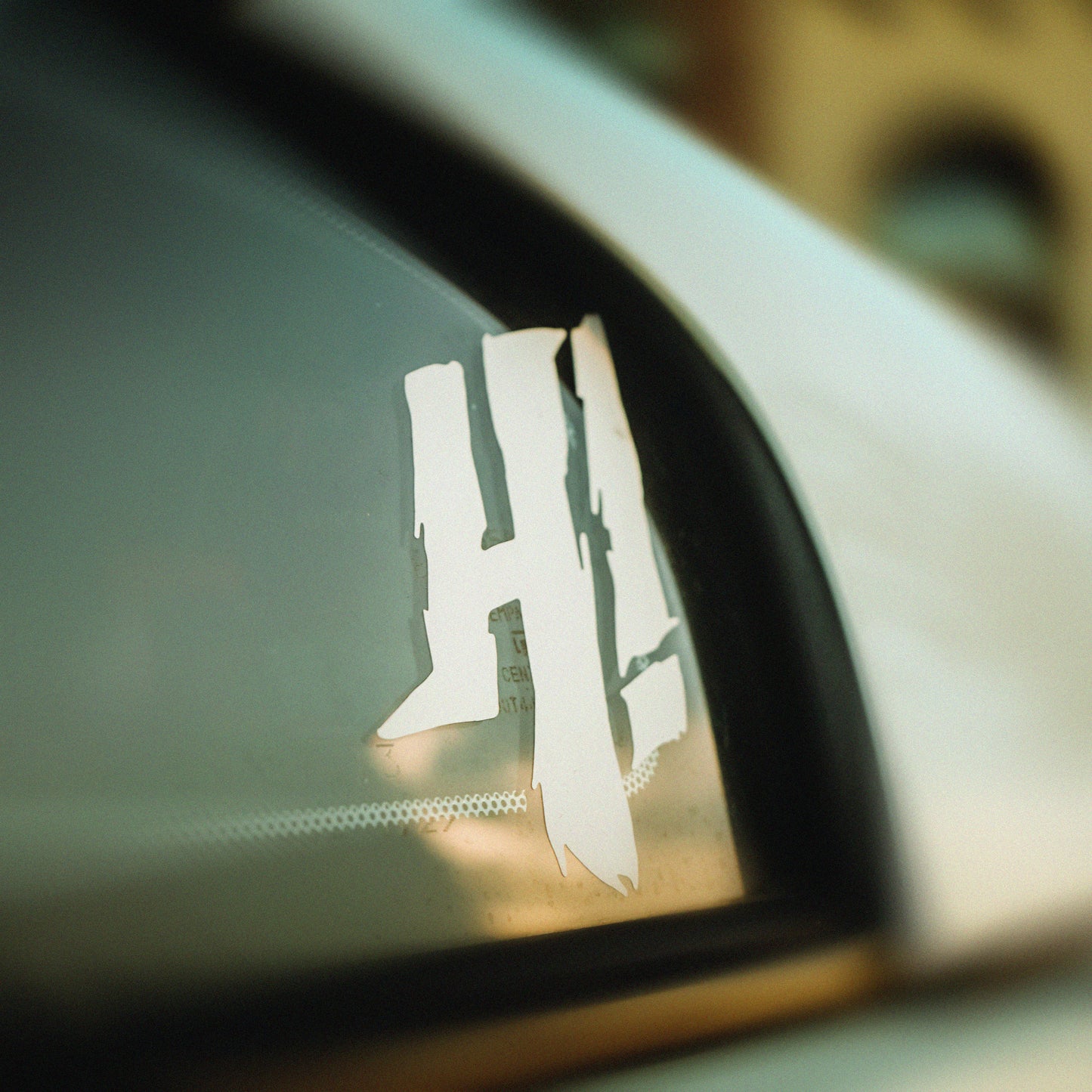 H! Diecut Sticker